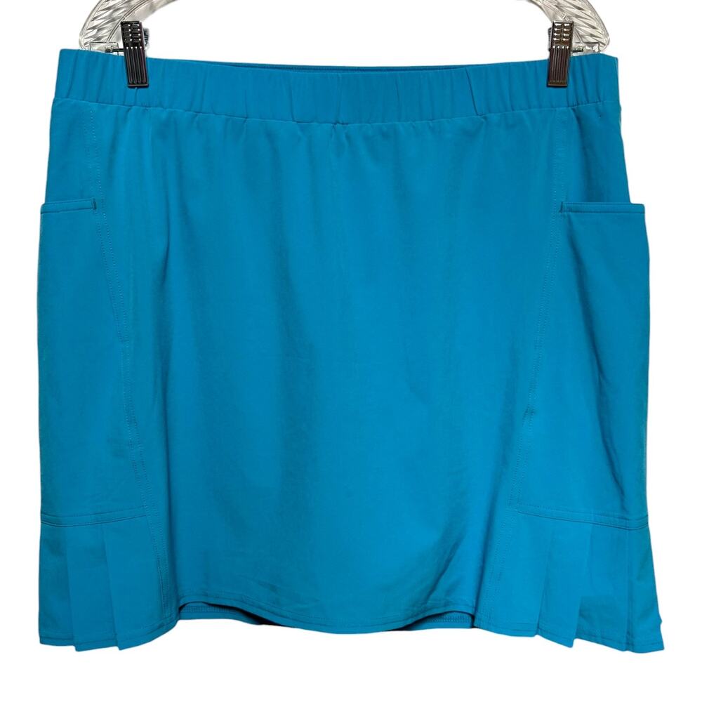 Chico's Pull-On Skort Blue 12